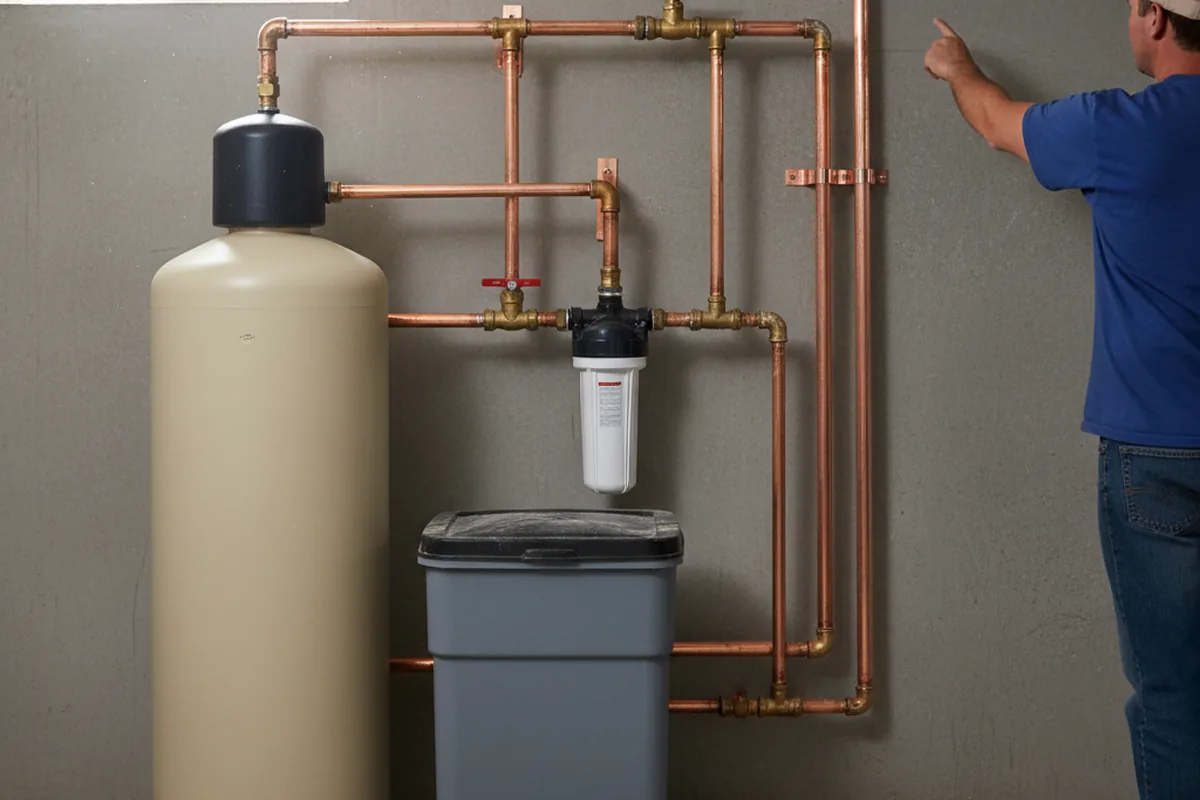 Whole-house water treatment system installed in Rickman